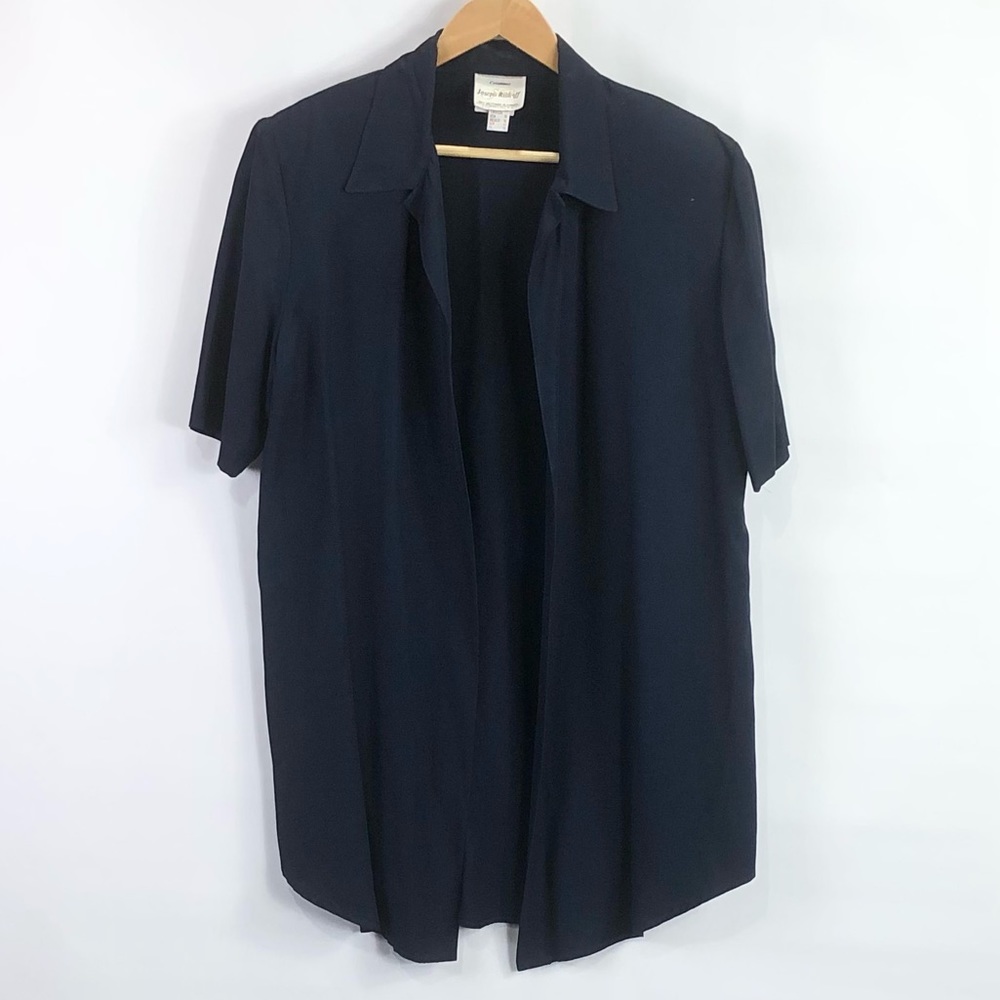 Joseph Ribkoff Navy Blue Open Cardigan cover up